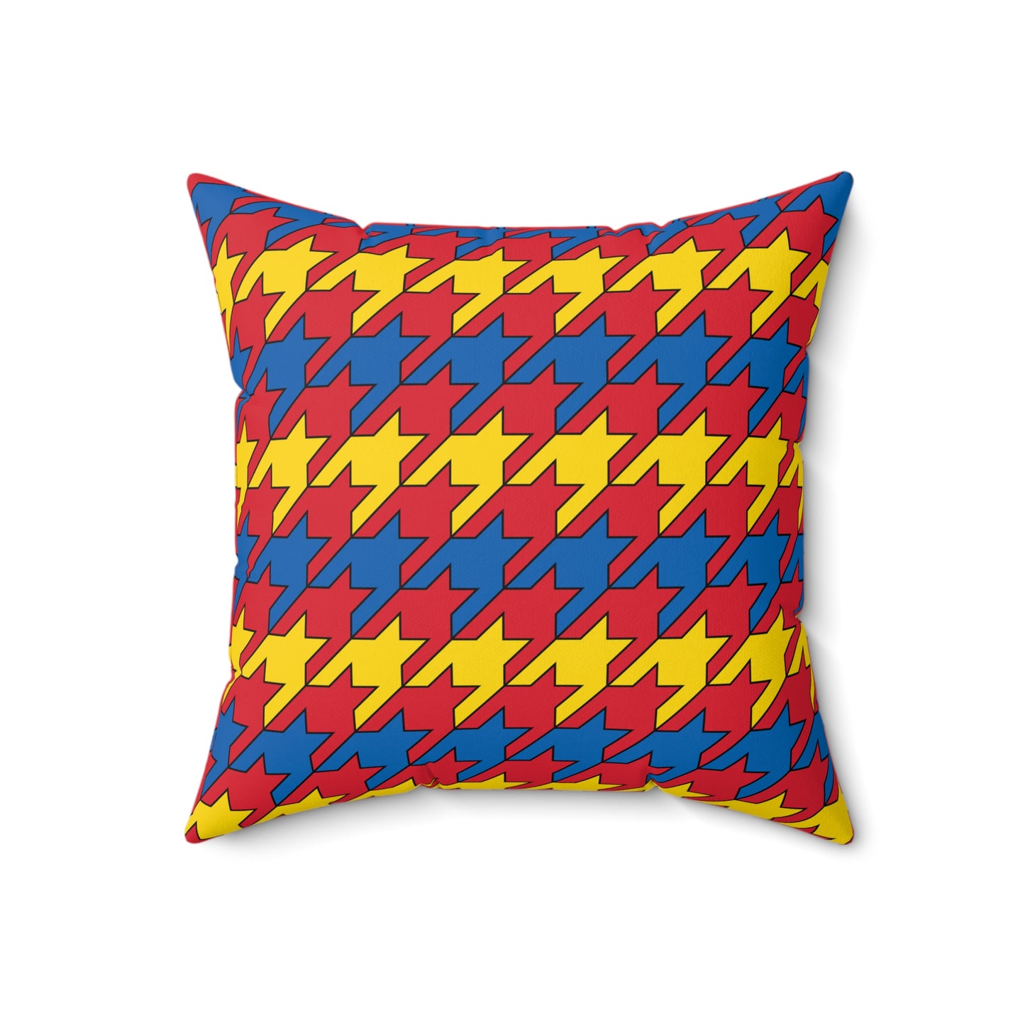 Mongolia Retro Houndstooth Cushion Pillow
