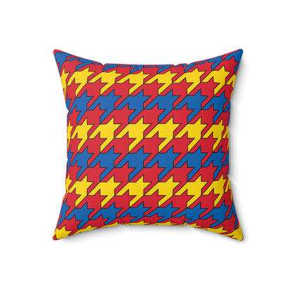 Mongolia Retro Houndstooth Cushion Pillow