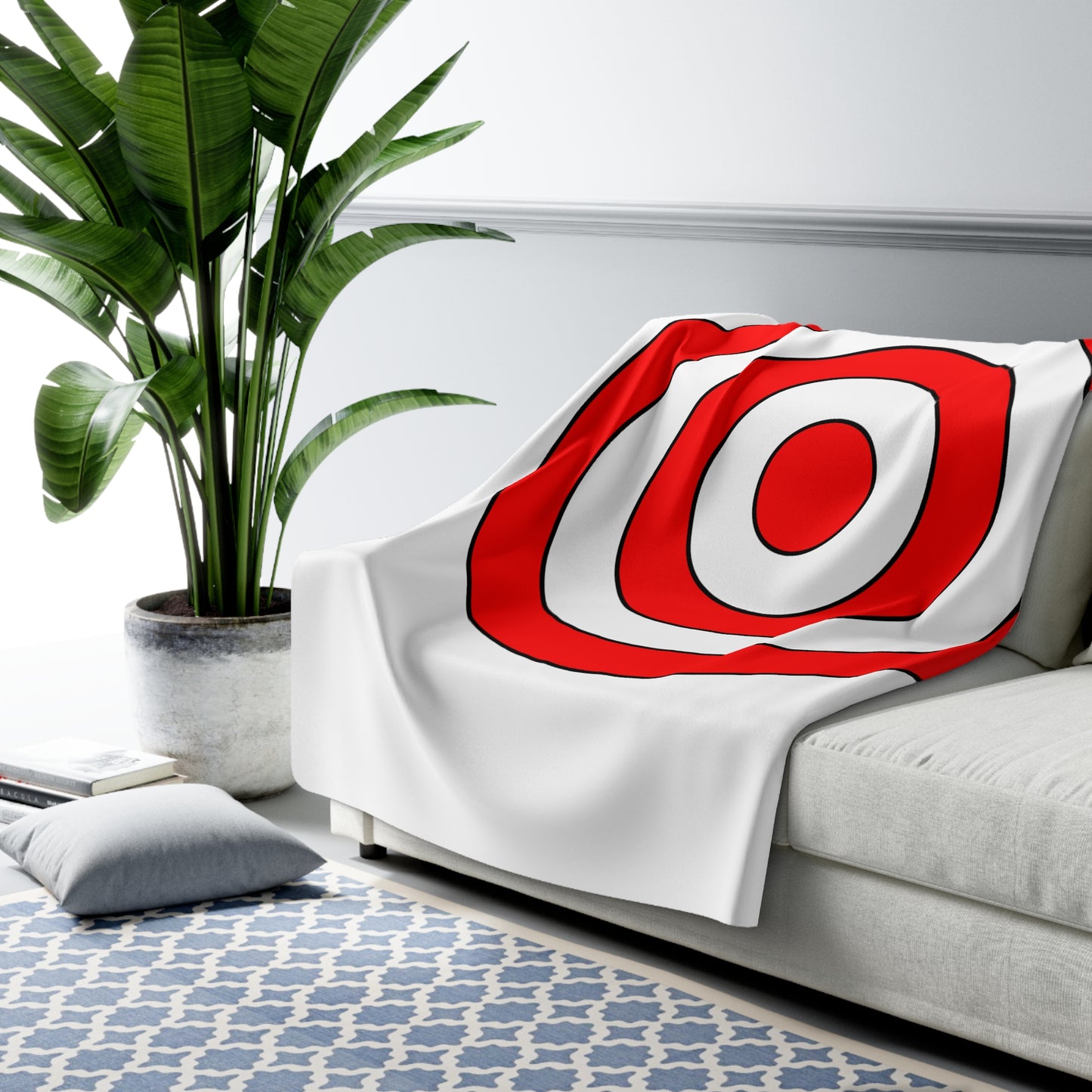 Georgia Retro Target Blanket Throw