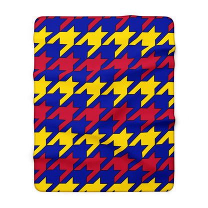 Andorra Retro Houndstooth Blanket Throw