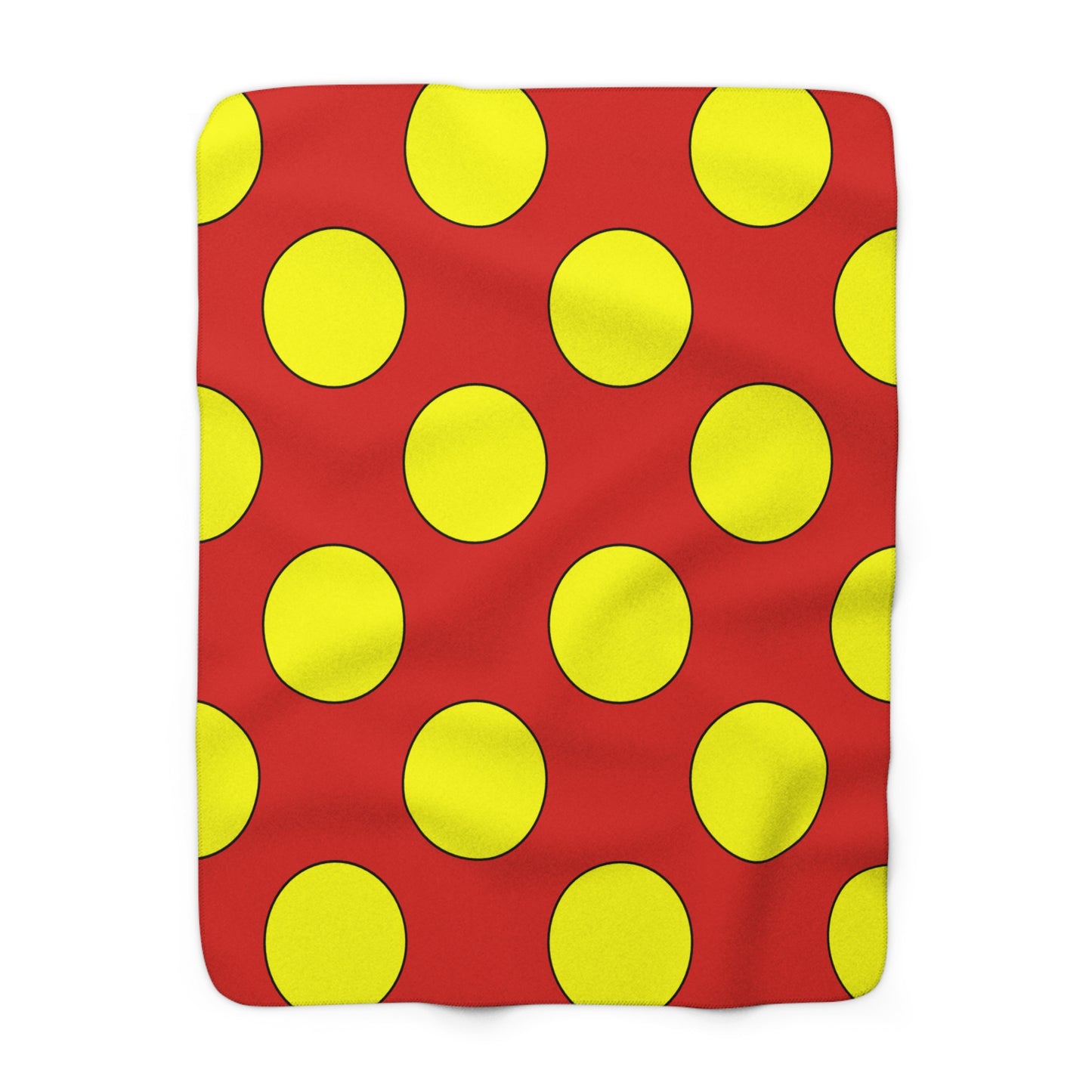 Vietnam Retro Polka Dots Blanket Throw