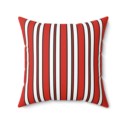 Canada Retro Stripes Cushion Pillow