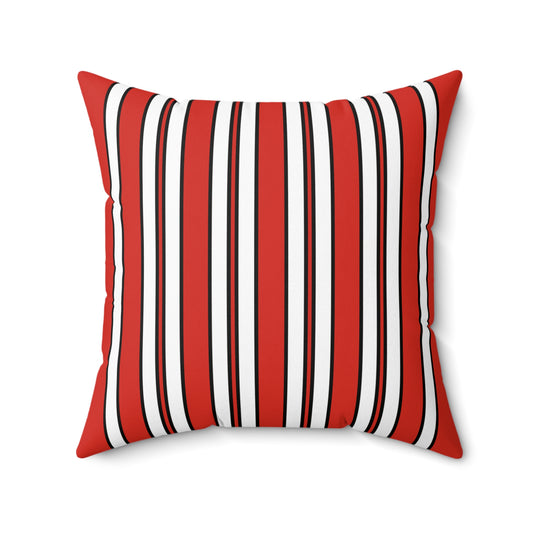 Canada Retro Stripes Cushion Pillow