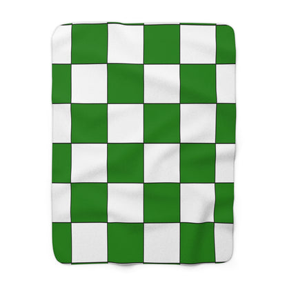 Norfolk Island Retro Check Blanket Throw