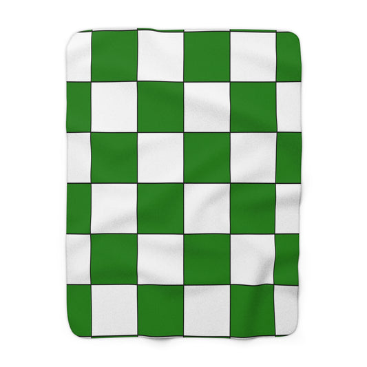 Norfolk Island Retro Check Blanket Throw
