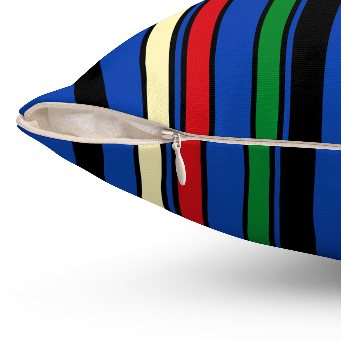 South Sudan Retro Stripes Cushion Pillow