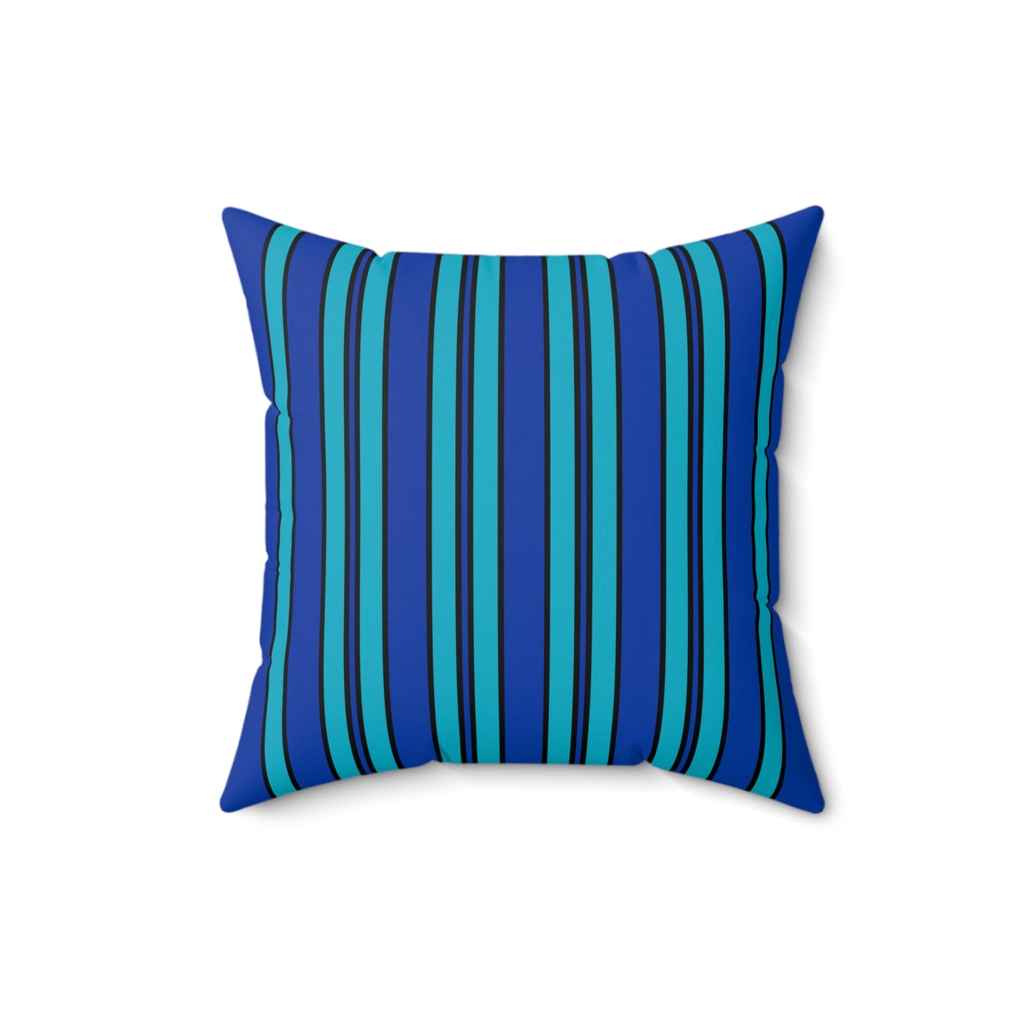 Pacific Islands Retro Stripes Cushion Pillow
