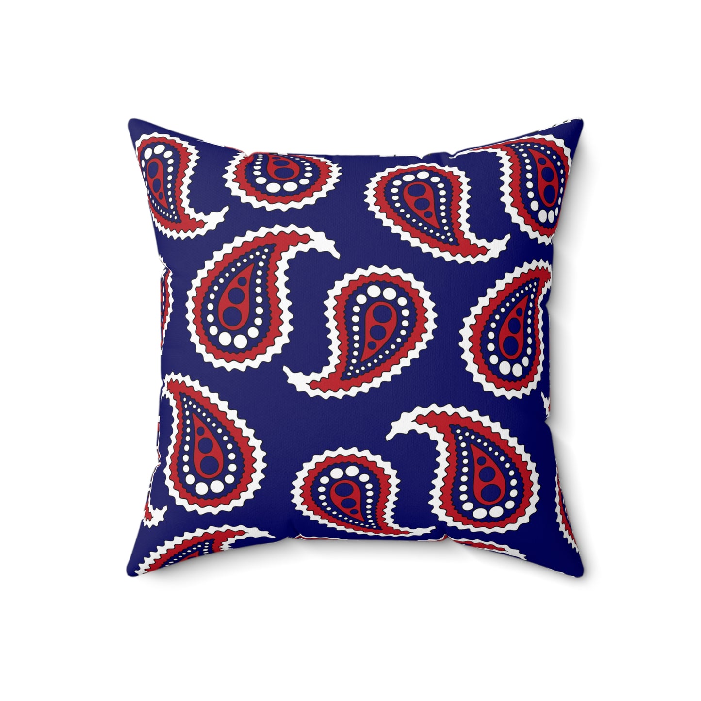 American Samoa Retro Paisley Cushion Pillow
