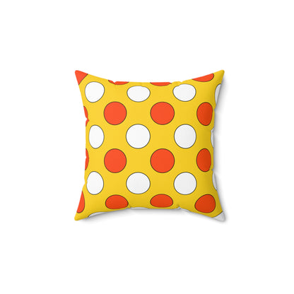 Bhutan Retro Polka Dots Cushion Pillow