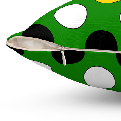 Dominica Retro Polka Dots Cushion Pillow