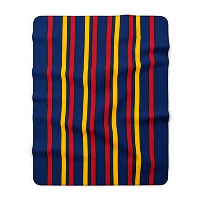 Chad Retro Stripes Blanket Throw