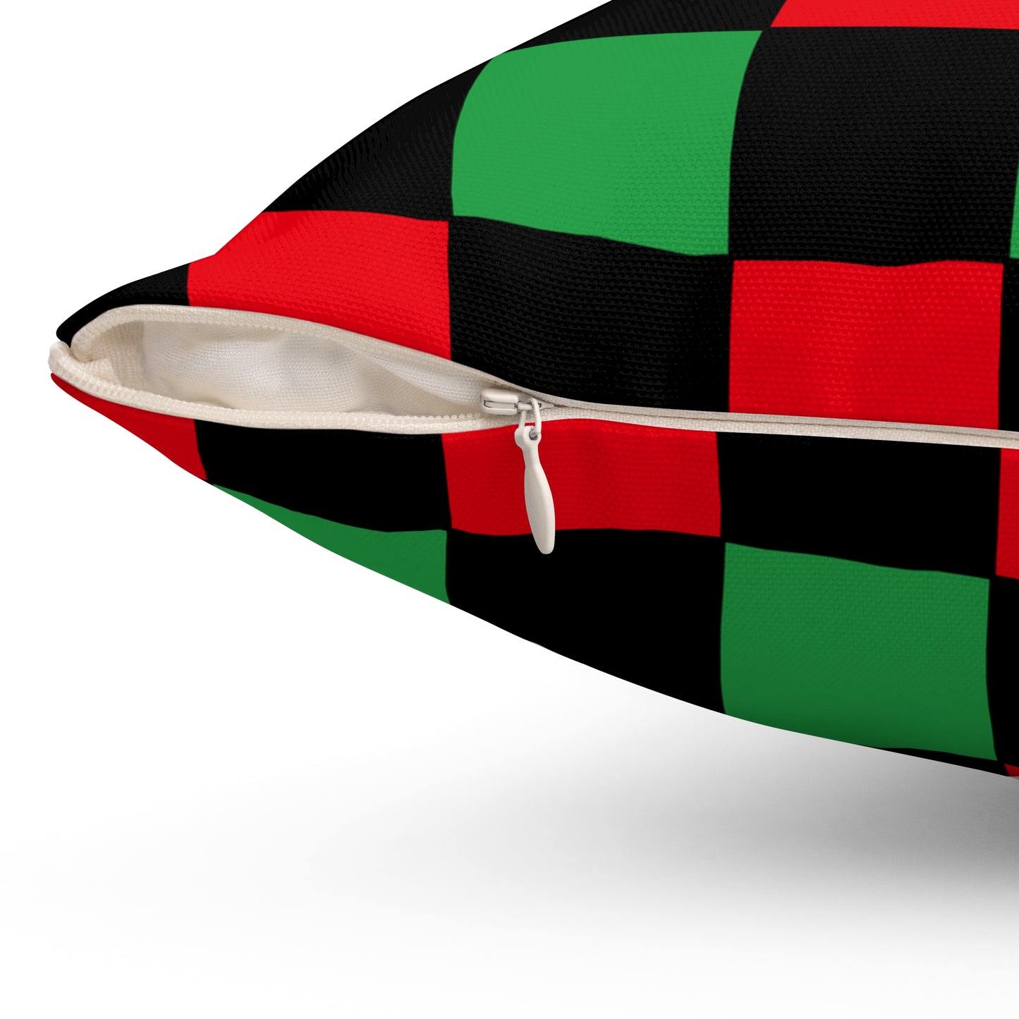 Libya Retro Check Cushion Pillow