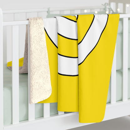 Vatican City Retro Target Blanket Throw