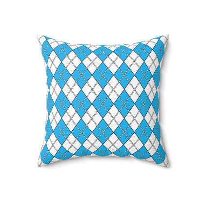 San Marino Retro Argyle Cushion Pillow