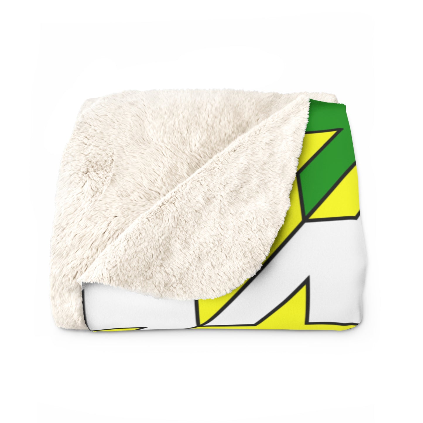 Central African Republic Retro Houndstooth Blanket Throw