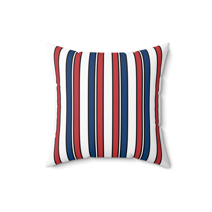 Serbia Retro Stripes Cushion Pillow