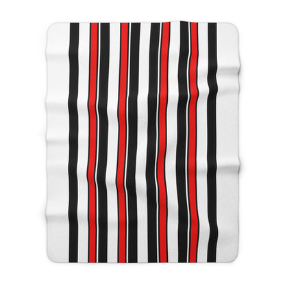 Yemen Retro Stripes Blanket Throw