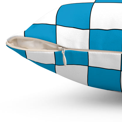 Galicia Retro Check Cushion Pillow