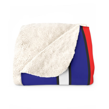 Heard Island And Mcdonald Islands Retro Stripes Blanket Throw