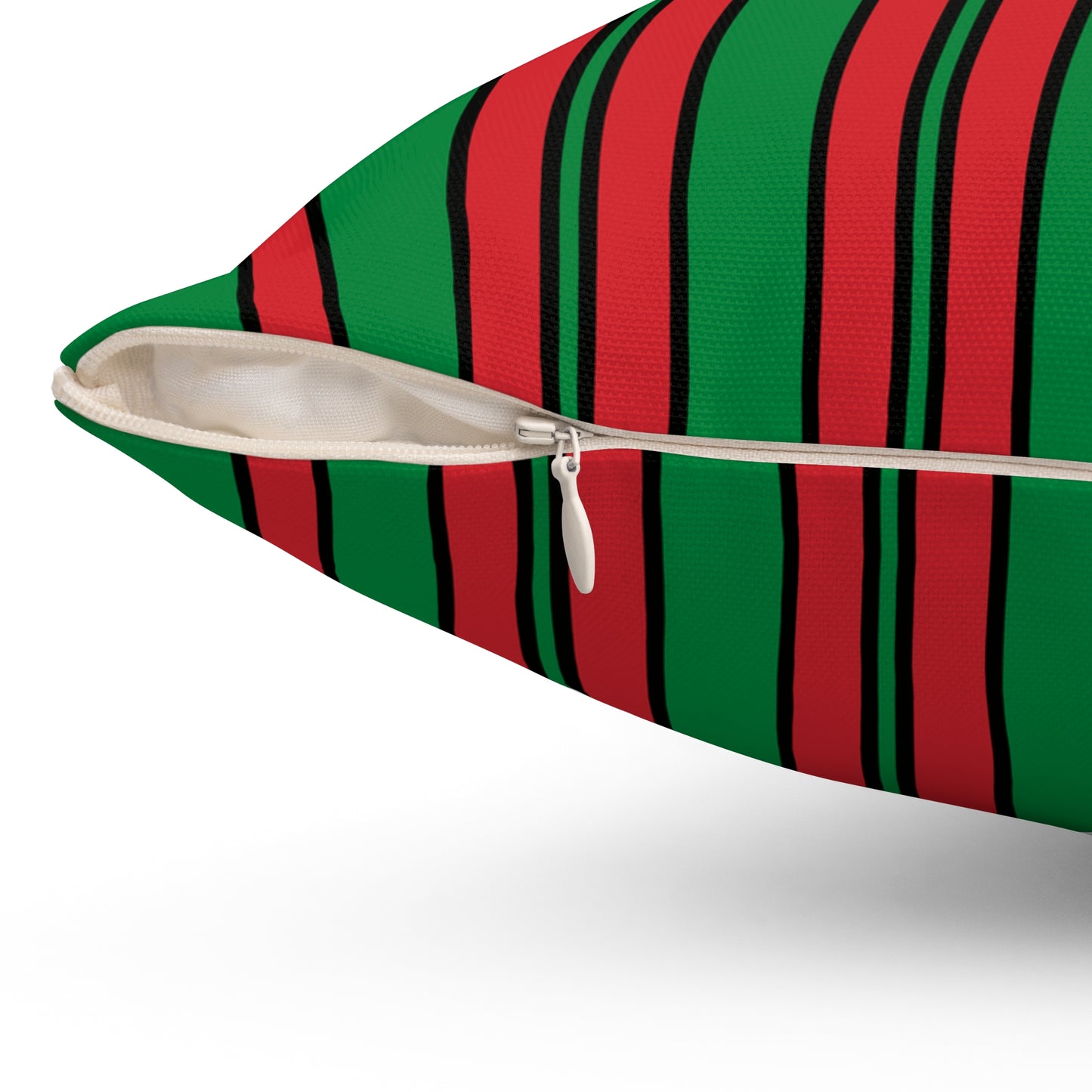 Turkmenistan Retro Stripes Cushion Pillow