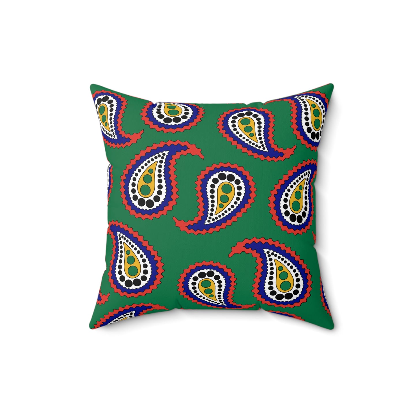 South Africa Retro Paisley Cushion Pillow