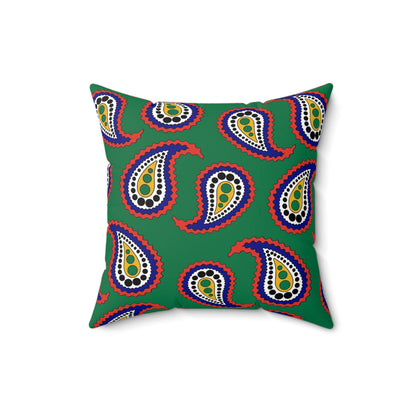 South Africa Retro Paisley Cushion Pillow