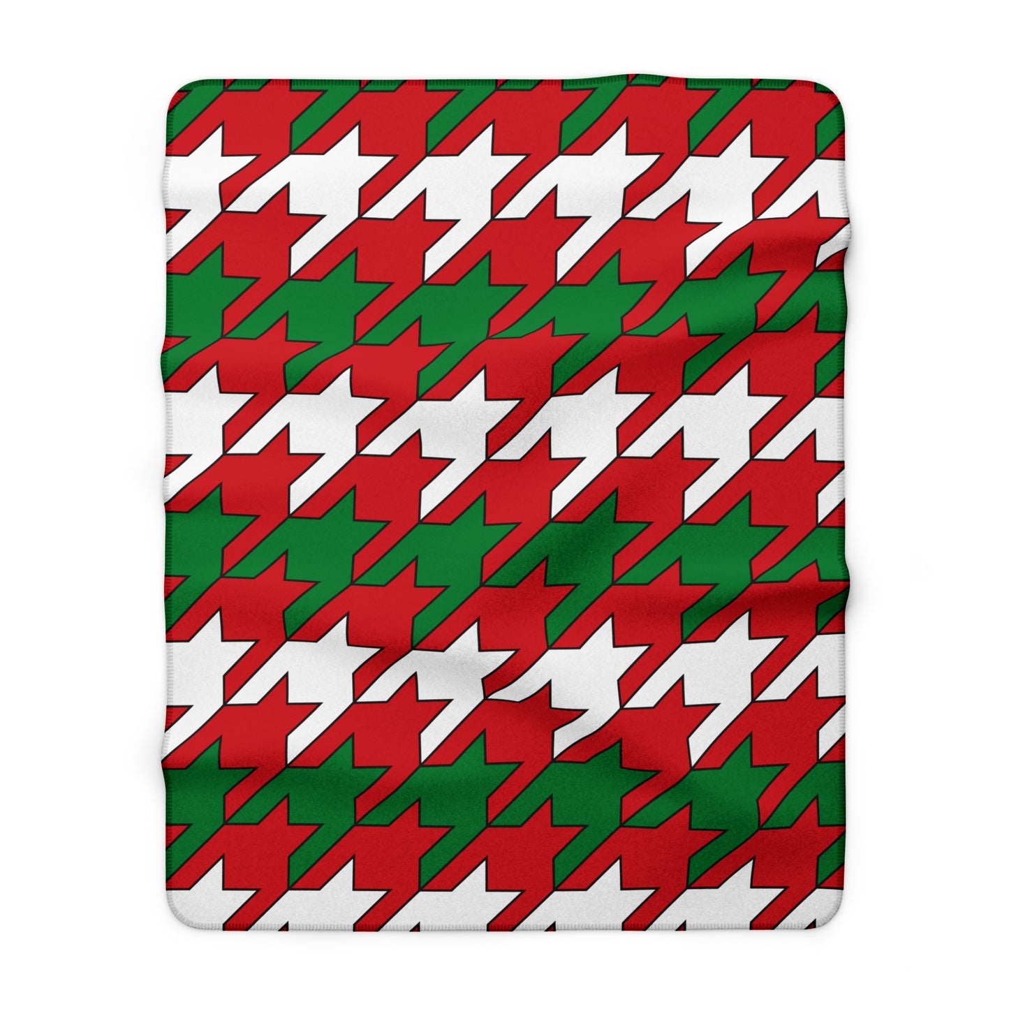 Belarus Retro Houndstooth Blanket Throw