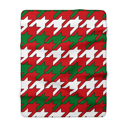 Belarus Retro Houndstooth Blanket Throw