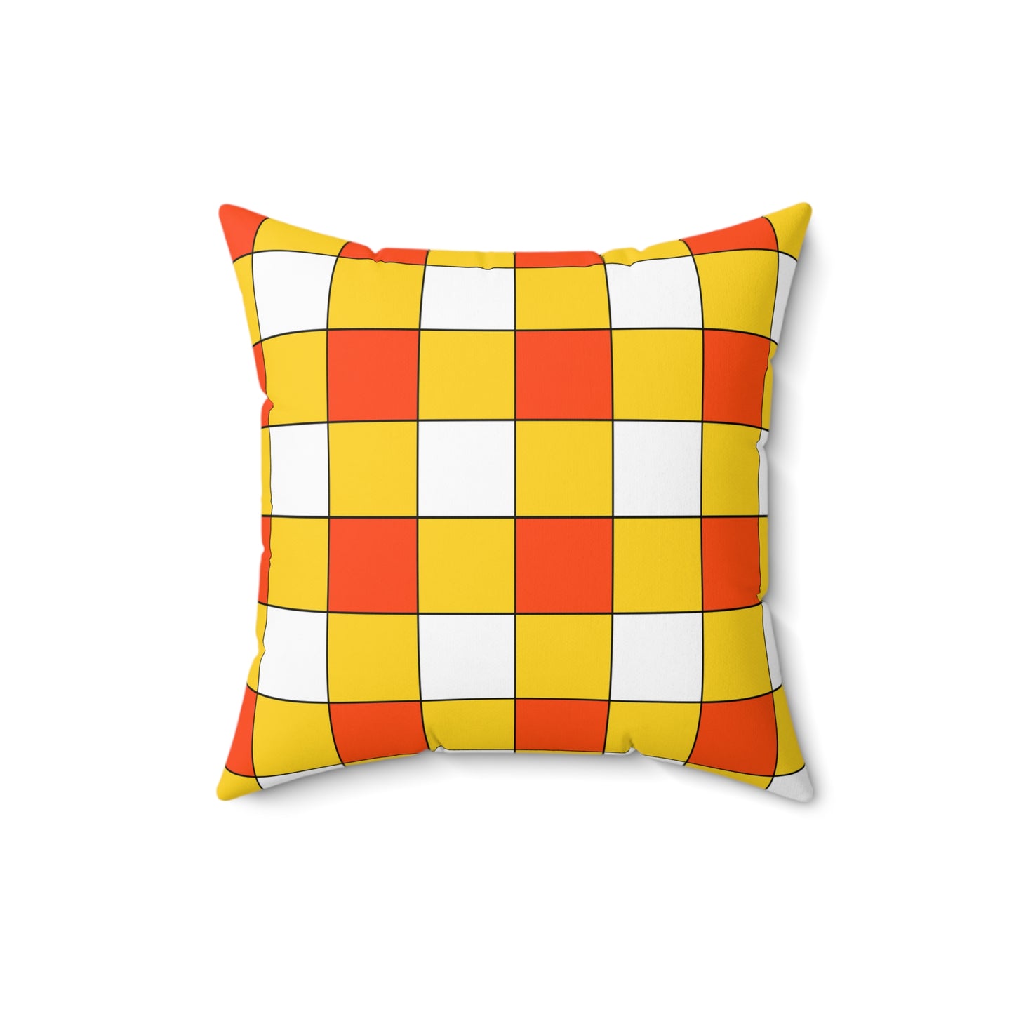 Bhutan Retro Check Cushion Pillow