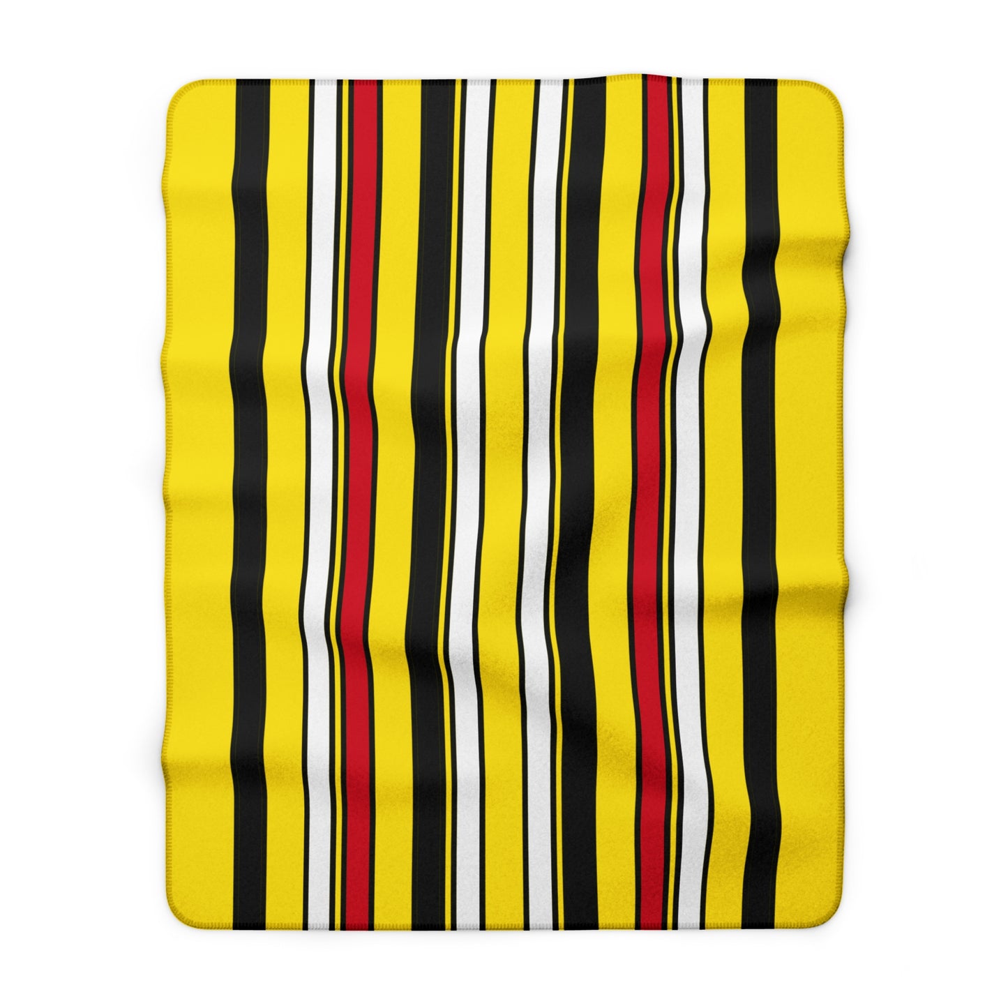 Brunei Darussalam Retro Stripes Blanket Throw