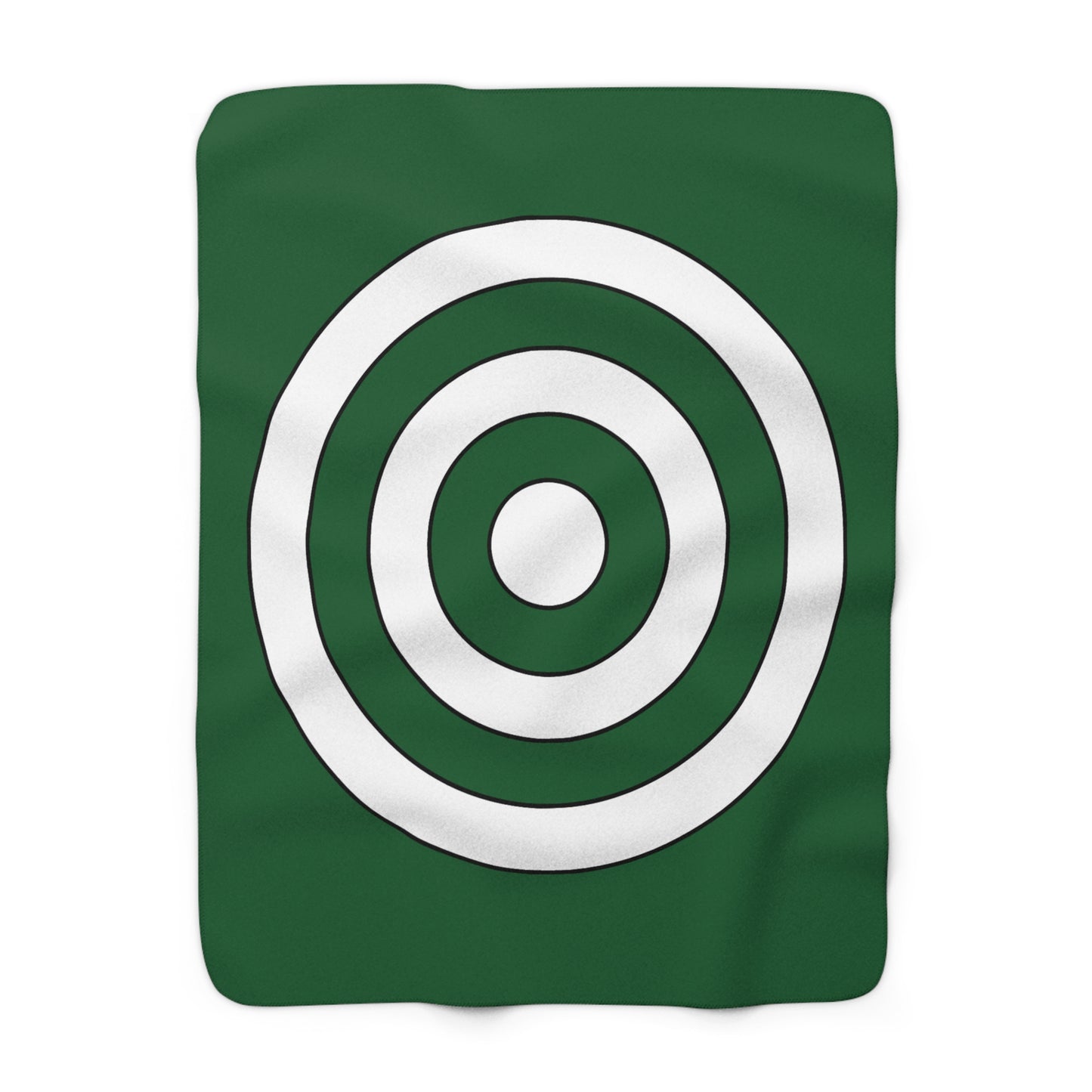 Saudi Arabia Retro Target Blanket Throw