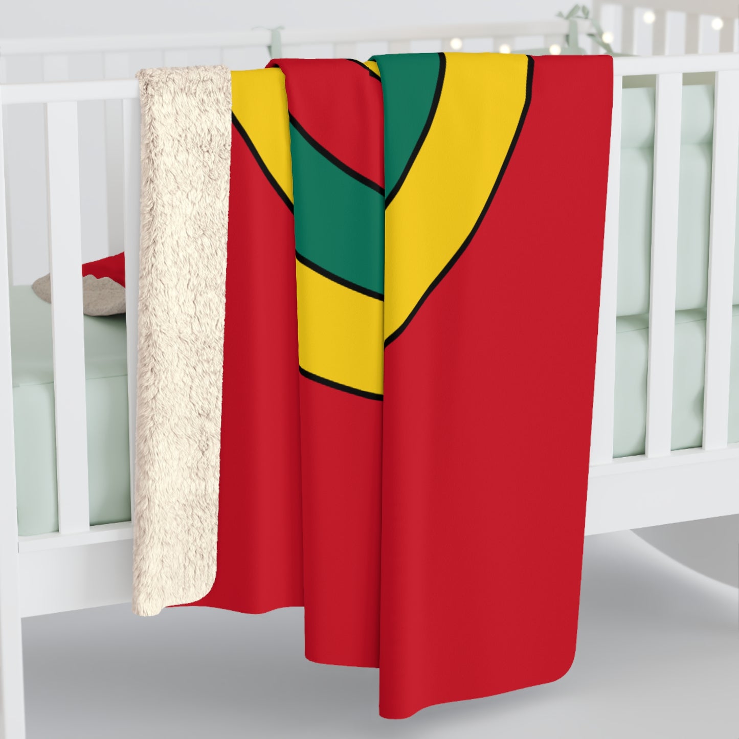 Grenada Retro Target Blanket Throw