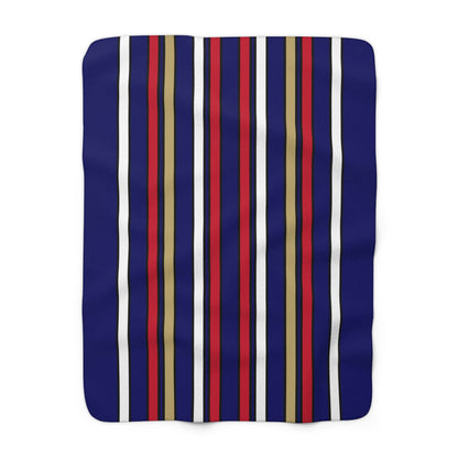 Saint Helena Retro Stripes Blanket Throw