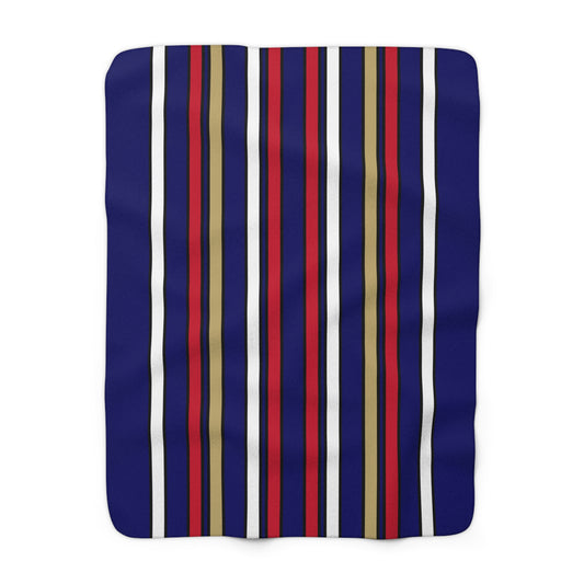 Saint Helena Retro Stripes Blanket Throw