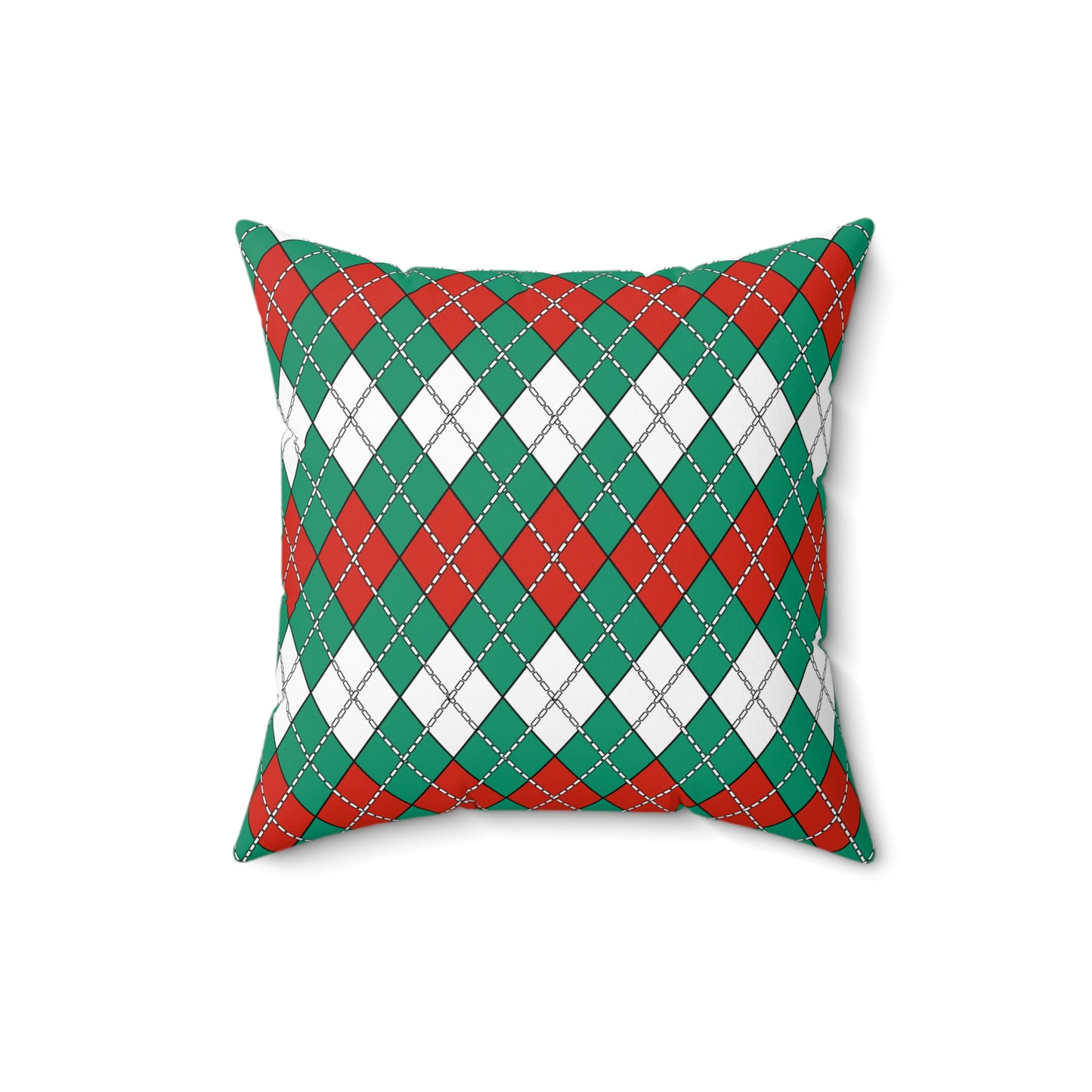 Bulgaria Retro Argyle Cushion Pillow