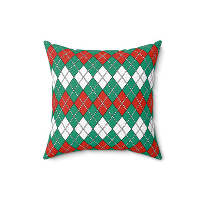 Bulgaria Retro Argyle Cushion Pillow