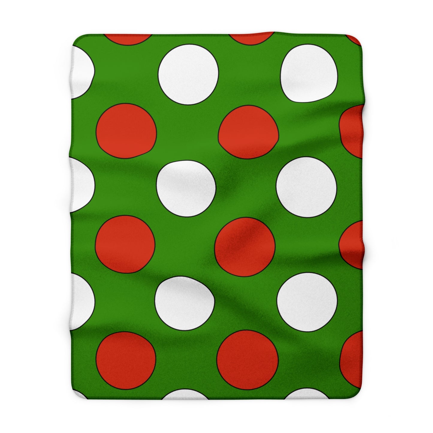 Hungary Retro Polka Dots Blanket Throw