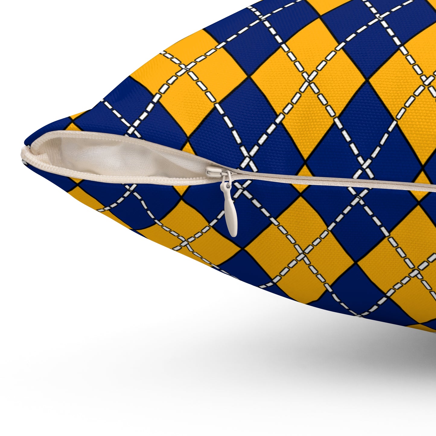 Nauru Retro Argyle Cushion Pillow
