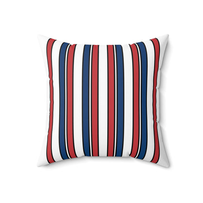 Serbia Retro Stripes Cushion Pillow