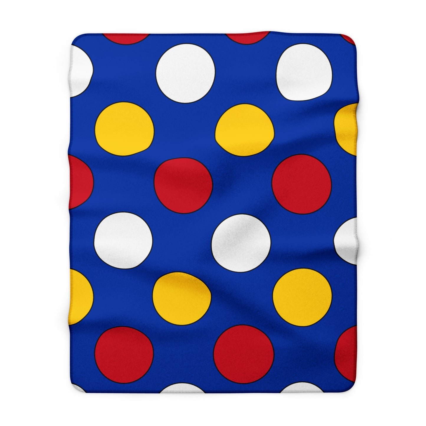 Philippines Retro Polka Dots Blanket Throw