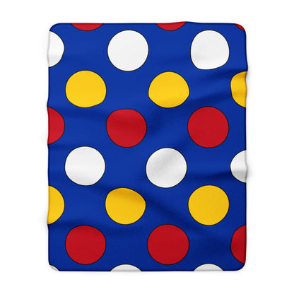 Philippines Retro Polka Dots Blanket Throw