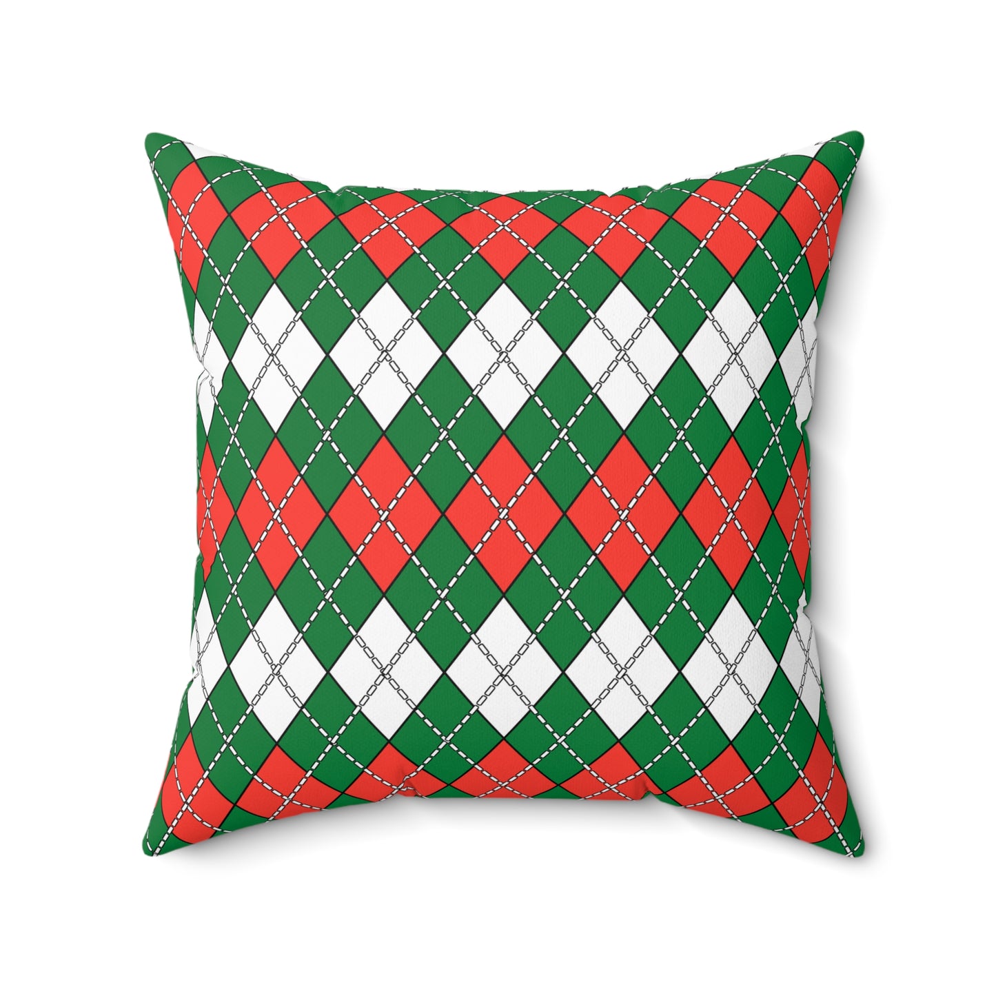 Madagascar Retro Argyle Cushion Pillow