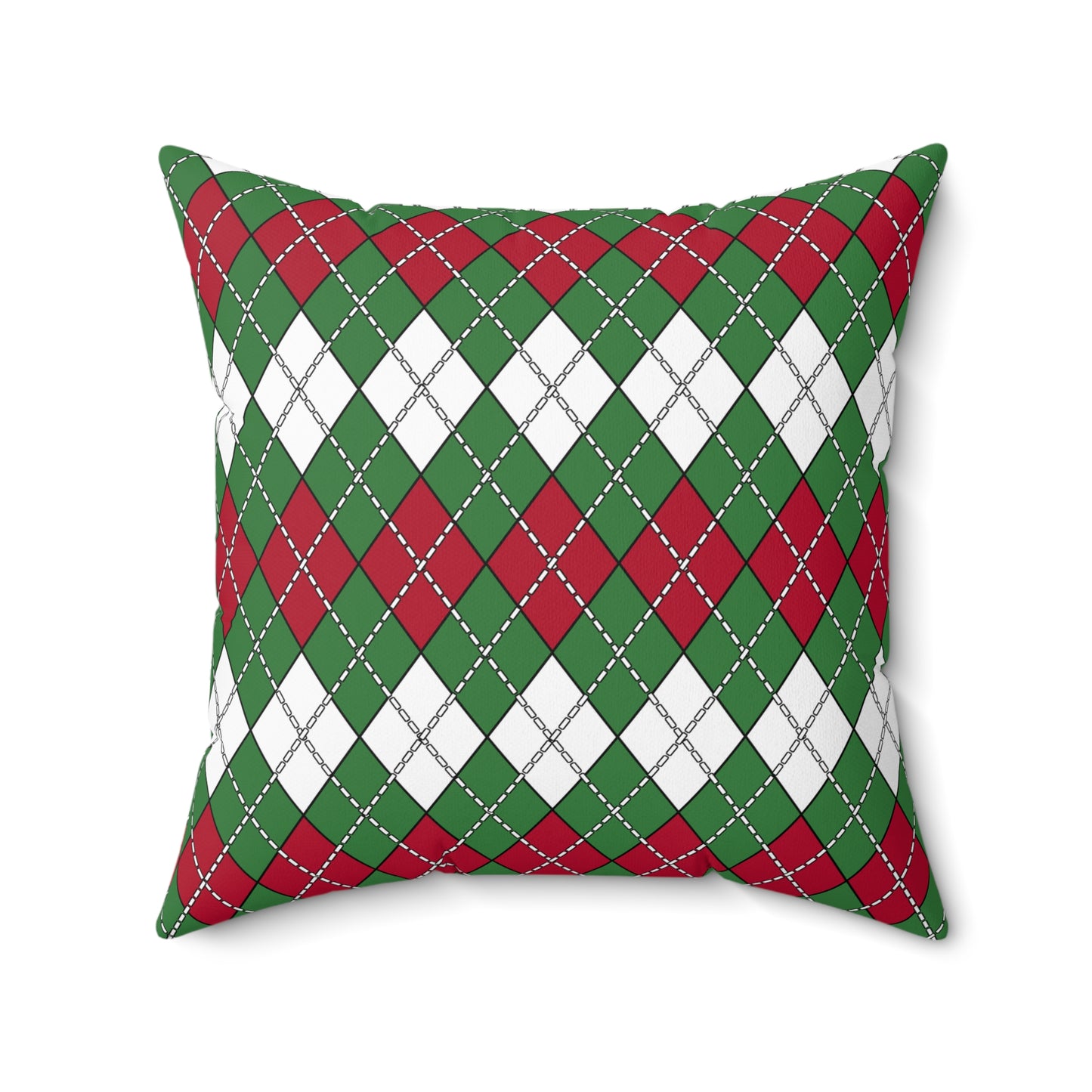 Suriname Retro Argyle Cushion Pillow