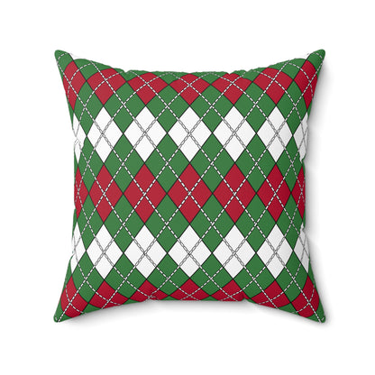 Suriname Retro Argyle Cushion Pillow