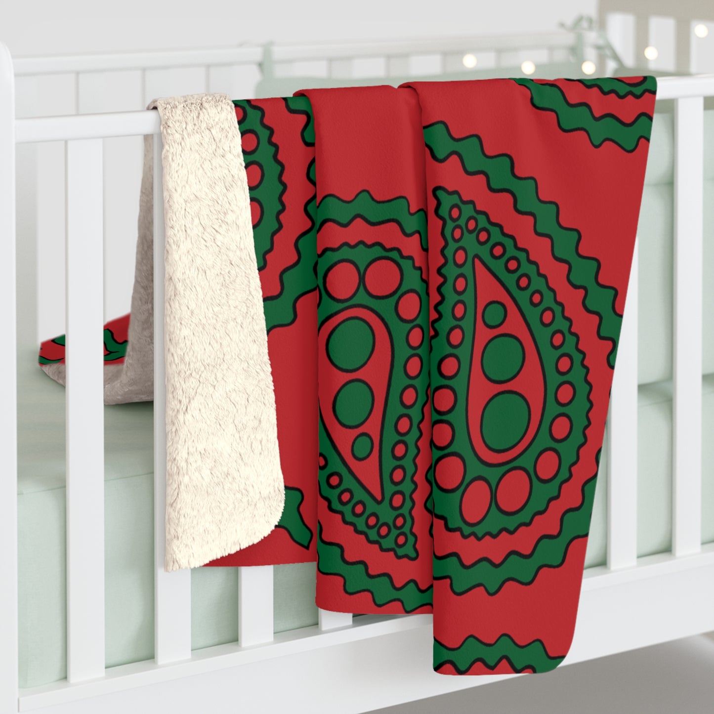 Morocco Retro Paisley Blanket Throw