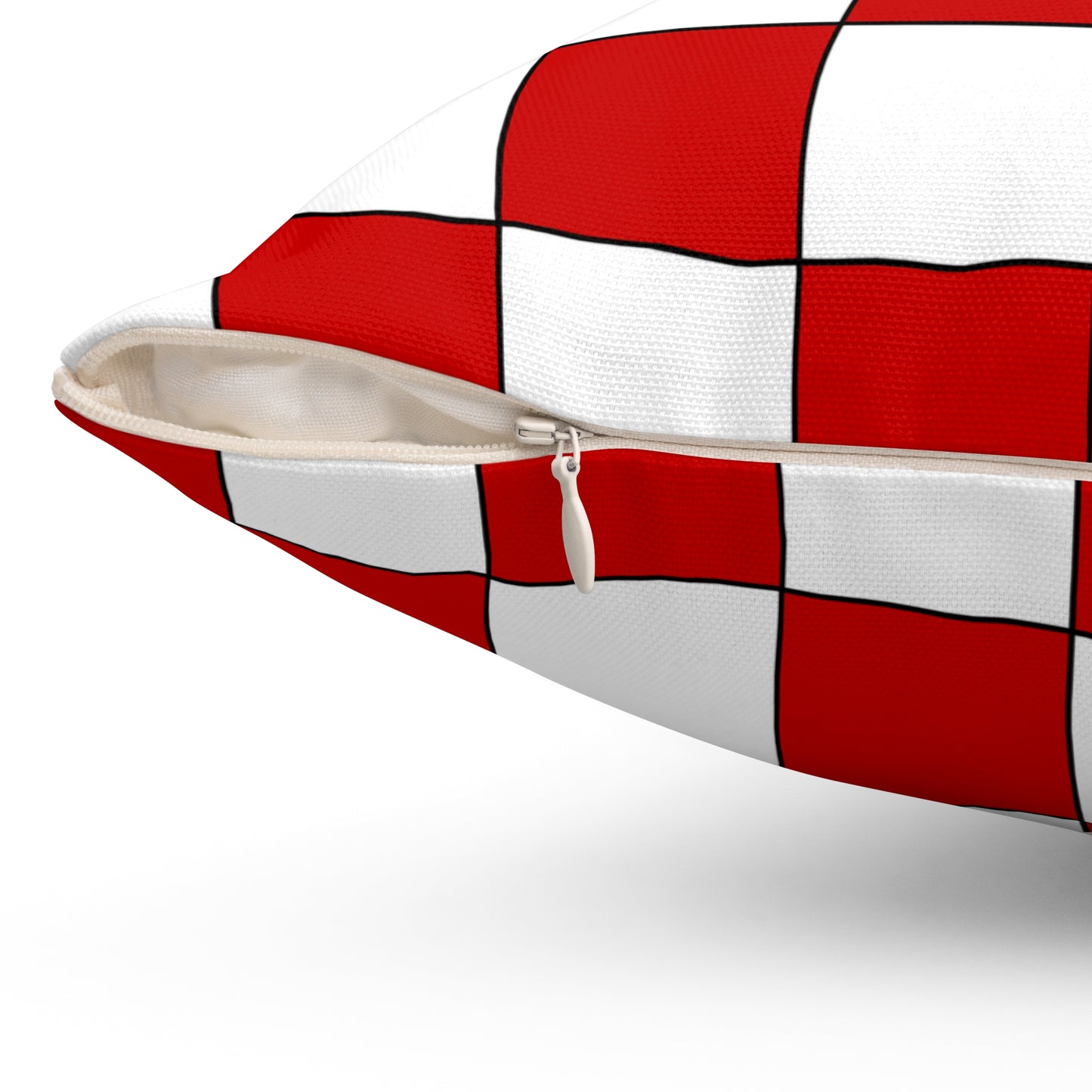 Northern Ireland Retro Check Cushion Pillow