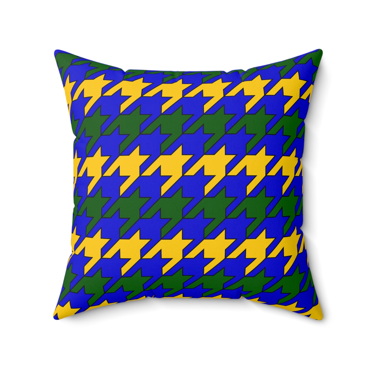 Solomon Islands Retro Houndstooth Cushion Pillow