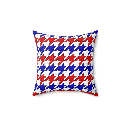 Costa Rica Retro Houndstooth Cushion Pillow
