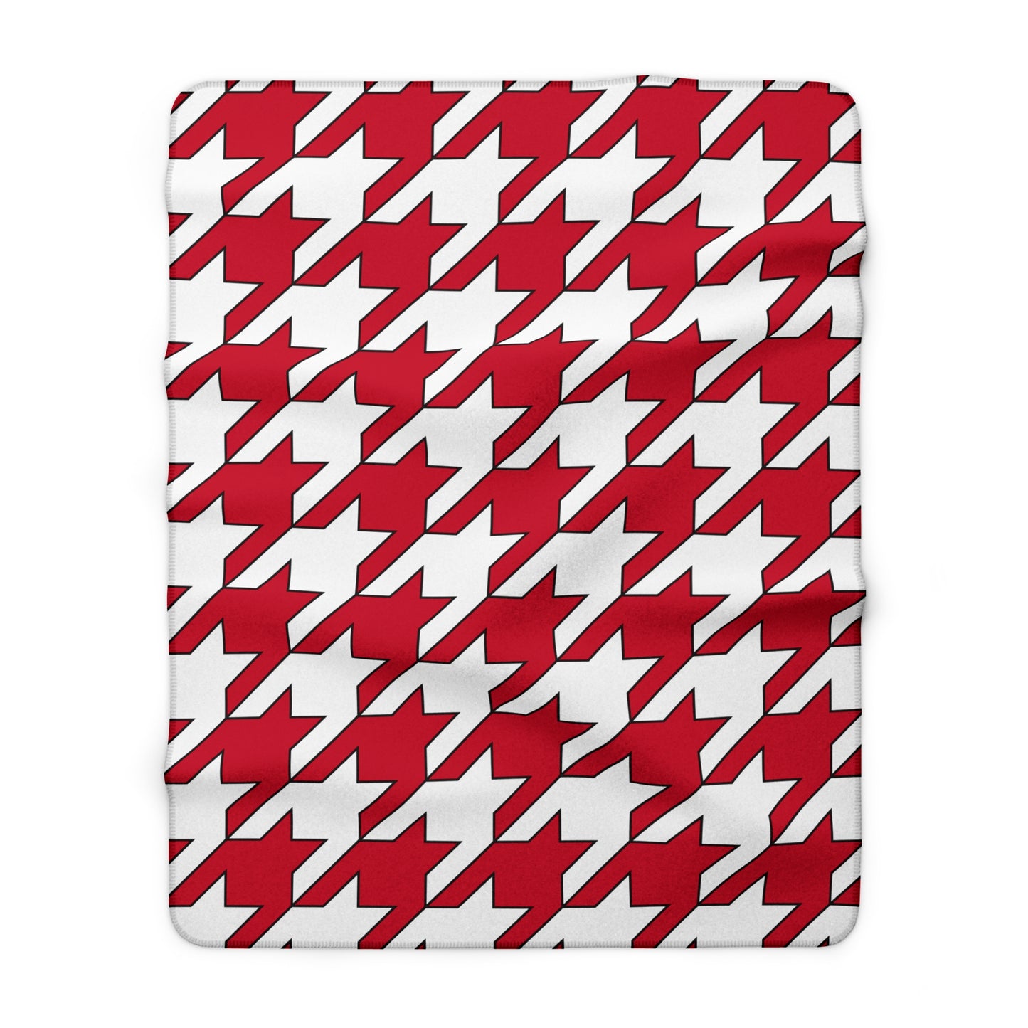 Denmark Retro Houndstooth Blanket Throw