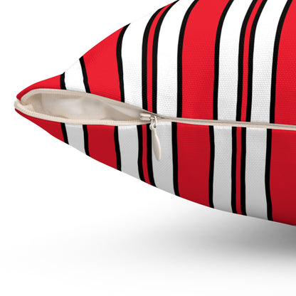 Hong Kong Retro Stripes Cushion Pillow